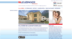 Desktop Screenshot of leuzinger-generalbau.ch